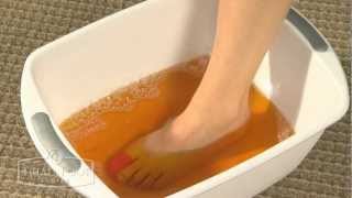 Betadine Soak for Foot [upl. by Araf]