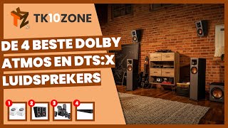 De 4 beste dolby atmos en dtsx luidsprekers [upl. by Asenad]