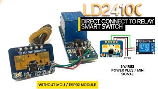 LD2410 sensor Direct Connect smart switch [upl. by Dranoc]