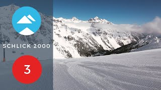 Schlick 2000  Innsbruck Austria  Red 3  Piste View [upl. by Hakaber]