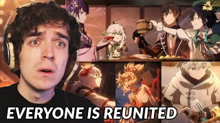 EVERYONE IS REUNITED Lantern Rite Promotional Video Dream Upon a Lantern REACTION｜Genshin Impact [upl. by Jehius]