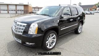 2012 Cadillac Escalade Platinum Collection Start Up Exhaust and In Depth Review [upl. by Naujet]