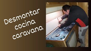 Desmontar cocina de caravana [upl. by Anazus]