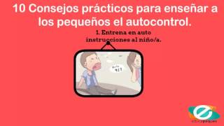 El autocontrol y la Impulsividad Infantil [upl. by Crawford]