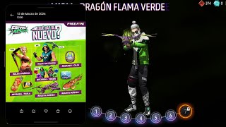 NUEVA AGENDA SEMANAL  REGRESA EVOLUTIVA M1014 DRAGÓN FLAMA VERDE 🥹😱🤔 freefire [upl. by Liebman]