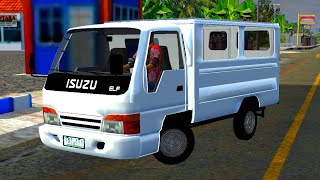 Isuzu ELF Almazora FB UPDATE BUSSID MOD [upl. by Lenrad]