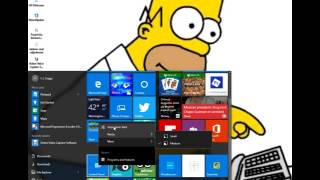 HOW TO PIN CONTROL PANEL OR ANY APPLICATION TO THE START MENU IN WINDOWS 10 [upl. by Eitirahc]