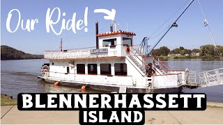 Riding an Old Sternwheel  Blennerhassett Island [upl. by Lanni]