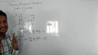 Gauss divergence theorem in Hindi [upl. by Emmerich]