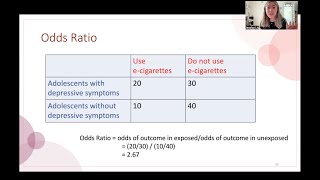 Epidemiology 101 MiniLecture Prevalence and Odds Ratios [upl. by Katlin357]