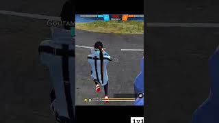 Free fire 1vs1 with custom freefire ytshorts youtubeshorts shorts [upl. by Leake766]