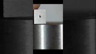 diamond on tungsten vs hydraulic press [upl. by Etnud]