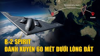 Không Quân Mỹ Tấn Công Bất Ngờ 10000 KM B2 Dùng Bom Siêu Xuyên Phá GBU57 Để Ném Bom Houthi [upl. by Cybill]