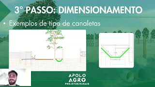 Canaletas para drenagem em Confinamento [upl. by Niajneb834]