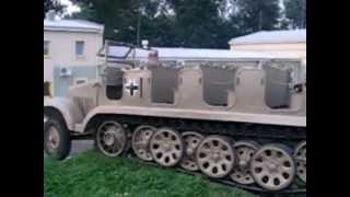 SdKfz 6  test terenowywmv [upl. by Bergerac702]