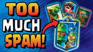 The BEST Deck For End of Season — Clash Royale SPAM Deck [upl. by Pryor445]