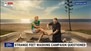 Foot washing ad was another ‘complete misfire’ from the ‘woke advertising industry’ [upl. by Dnalevets463]