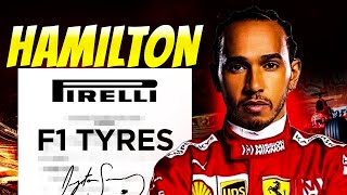 Pirelli COUNTERS Hamilton F1 Tyres FRUSTRATION [upl. by Occor]