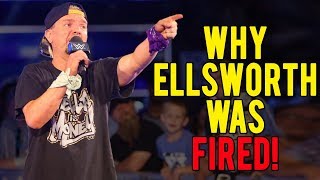 The Reason Why James Ellsworth Was quotFiredquot By WWE [upl. by Ahsitahs]