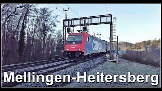 Zugsichtungen beim Bahnhof Mellingen Heitersberg Kanton Aargau Schweiz 2023 [upl. by Keviv]