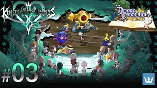 03  KINGDOM HEARTS χ chi  English Walkthrough — Dwarf Woodlands Part 2 [upl. by Tutankhamen]