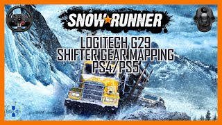 Logitech G29 Wheel amp Shifter Gear Mappings  SnowRunner [upl. by Fawne766]