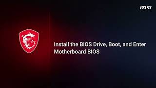 MSI® HOWTO Update BIOS in Click BIOS X Using MFlash [upl. by Airres]