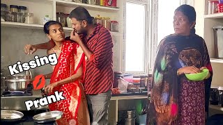 12 Hours KISSING PRANK radhikavlogs vishnuchilamakuri prank comedy [upl. by Cadmann]