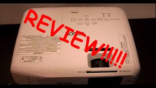 Epson EX3220 Projector Review [upl. by Nennerb]