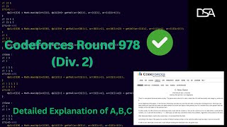 Solving A B C from Educational Codeforces Round 170  Two Screens Binomial Coefficients New Game [upl. by Melony]