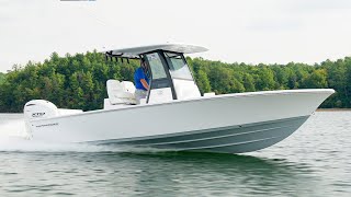 Sportsman Masters 267OE Bay  On the Water Preview [upl. by Ttennej]