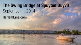 The Amtrak Swing Bridge at Spuyten Duyvil [upl. by Lebiram]