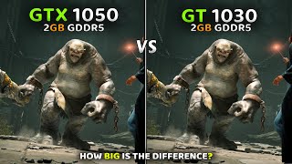 GT 1030 vs GTX 1050  Test in 2023🔥  How Big is The Difference [upl. by Felice47]