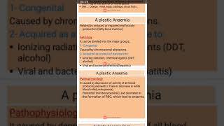 Aplastic Anemia  causes and treatment اخطر انواع الانيميا [upl. by Aicilav]