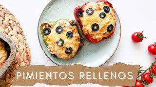 ► PIMIENTOS RELLENOS KETO ⎮Plato ideal para dieta cetogénica 🫑🧀 [upl. by Namyw]