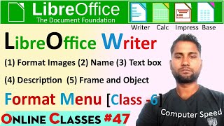 libreoffice  libreoffice writer format menu  libreoffice kya hai format image libre  vk  cs [upl. by Kutzenco]