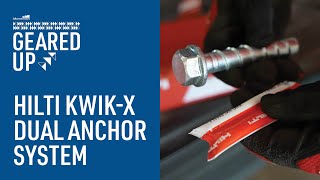 Geared Up Hilti Just Changed The Game for Concrete Anchors  Hilti KwikX Dual Anchor System [upl. by Alyakem]