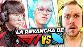 ¡FAKER Y T1 IMPARABLES KERIA SACA ORNN SUPPORT 😱  T1 vs DRX [upl. by Aynik]