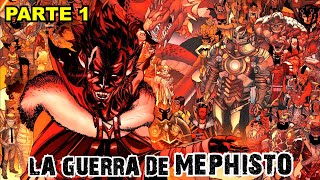 VENGADORES la guerra de Mephisto y los vengadores malignos PARTE 5  alejozaaap [upl. by Virnelli]