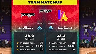 THE HIGHEST SCORING TEAM in PROAM NBA 2K25 [upl. by Boccaj]