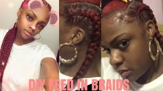 DIY Feed In Braids [upl. by Thomasin513]