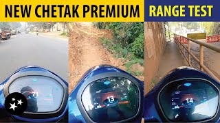 NEW BAJAJ CHETAK PREMIUM RANGE TEST [upl. by Lledra849]