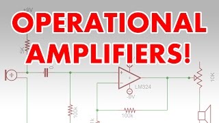 What is an op amp Operational Amplifier tutorial amp super spy microphone circuit [upl. by Eniffit]