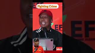 Julius Malema EFF Said Fighting Crime Is Not One Night Stand In Eldorado Park Today [upl. by Acile]