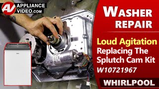 Washer Splutch Cam Kit installation  Noisy during Agitation  Diagnostic amp Repair by Technician [upl. by Boyd]