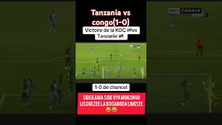 tanzania vs congo 01 mzize goal [upl. by Lessur281]