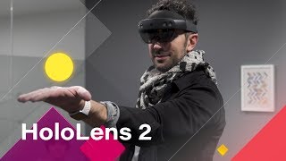 HoloLens 2 Handson from MWC 2019 [upl. by Yeldarb]