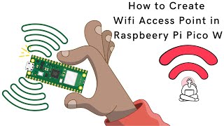 How to Create Wifi Access Point in Raspberry Pi Pico W  IoT  IIoT  Industry 40 [upl. by Salomone]