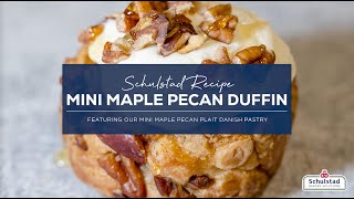 Mini Maple Pecan Duffin Recipe Tutorial [upl. by Stauffer]