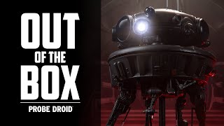 Probe Droid Premium Format Figure Star Wars Statue Unboxing  Out of the Box [upl. by Ehctav654]